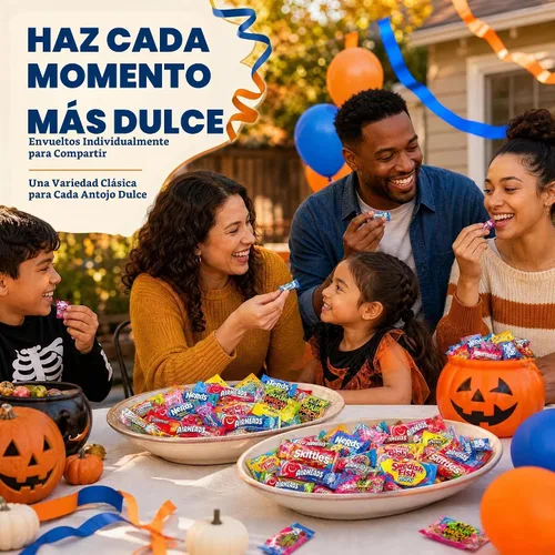 Vista 4 de Paquete variado de caramelos a granel, caramelos de 2 libras, caramelos envueltos individualmente CandyBulk, caramelos, rellenos de piñata, rellenos