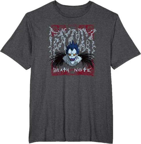 Vista 15 de Death Note Camiseta Ryuk Heavy Metal, Negro, S