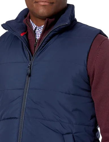 Vista 3 de Tienda Essentials Chaleco acolchado de peso medio para hombre