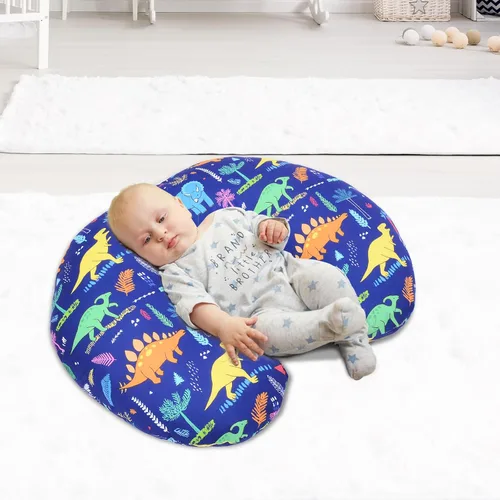 Vista 6 de Cloele - Funda de almohada de lactancia para almohadas de lactancia materna, dinosaurio azul