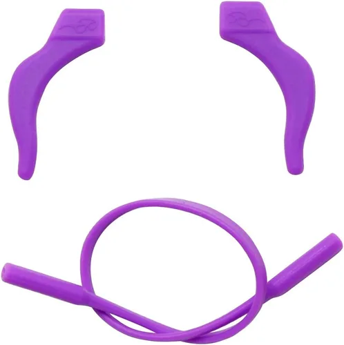 Vista 9 de 3 Sets Pack Kids Glasses Silicone Cord Ear Grips Children Eyeglasses Temple Locks with Head Band Strap Retainer