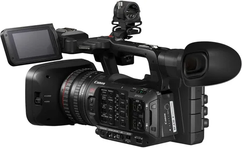Vista 4 de Canon Videocámara XF605 UHD 4K HDR Pro – Sensor CMOS de 1 pulgada, zoom óptico de 15x, AF de doble píxel, Wi-Fi, cámara de video profesional