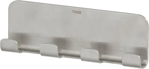 Vista 9 de Tiger Gancho Colar, Montaje Sin Perforación, Acero Inoxidable Cepillado, 2.0x1.9x0.8 in