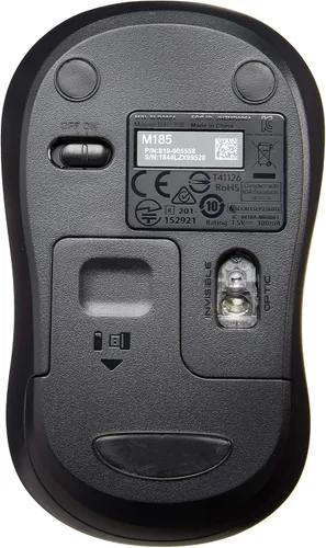 Vista 3 de Logitech Ratón inalámbrico M185 (Swift Grey)