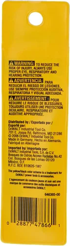 Vista 3 de DEWALT DW5209 Broca de carburo de percusión premium, 5/32 pulgadas por 3 pulgadas (paquete de 2)
