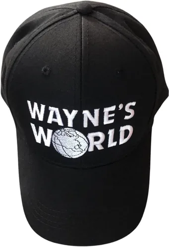 Vista 5 de My Party Shirt Gorra de béisbol Wayne's World Negro, Negro -, S a L