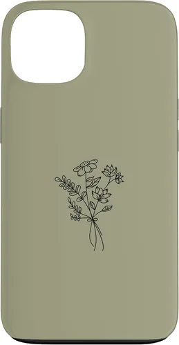 Vista 7 de Funda para iPhone 16 Wildlfower Floral Flower Khaki