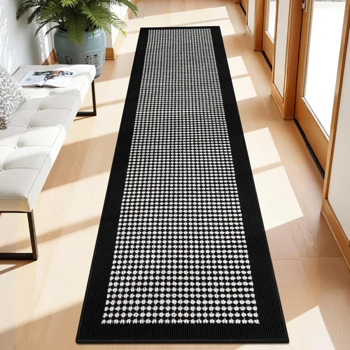 Vista 40 de Ileading Tapete para puerta de interior de 24 x 36 pulgadas, absorbente para perros, tapete de bajo perfil para entrada pequeño con respaldo de goma