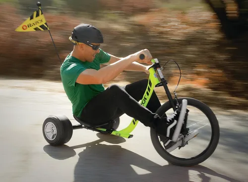 Vista 2 de Razor DXT Drift Trike amarillo, talla única