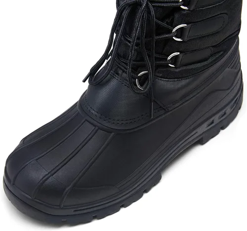 Vista 2 de Jousen Men's Winter Boots Lightweight Waterproof Snow Boots For Men Fur Warm Mens Boots