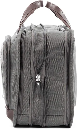 Vista 4 de Travelpro Platinum Elite - Maletín de negocios expandible de 16 pulgadas, Gris Vintage, 16 - pulgadas, Platinum Elite - Maletín de negocios