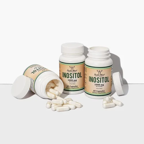 Vista 6 de Cápsulas de inositol (mio inositol) 1000 mg de apoyo para la salud de las mujeres (60 unidades) (sin rellenos, seguro para veganos, sin gluten)