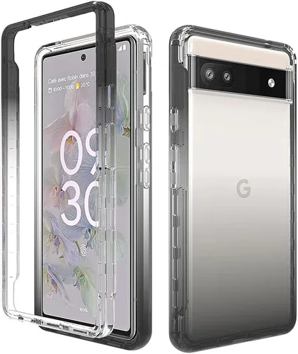 Vista 126 de Pzwoxukhov Funda para Xiaomi Poco M3 M2010J19CG M2010J19CI Caso, alta transparencia, color degradado, funda de absorción de impactos anticaída
