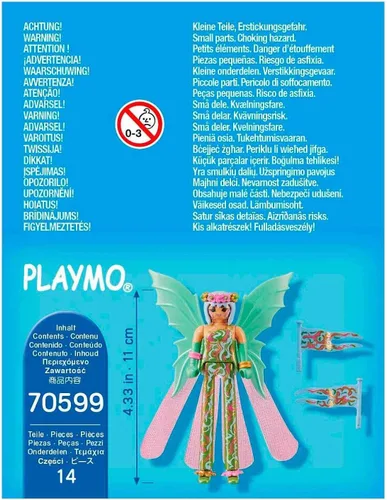 Vista 3 de Playmobil - Caminante de zancos de hadas