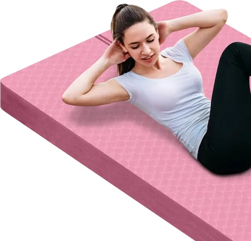 Vista 30 de nuveti Tapete Grande para Ejercicios - Tapete de Yoga de 15mm/20mm/30mm de Grosor Tapete de Ejercicios para Fitness, Yoga, Pilates, Estiramientos