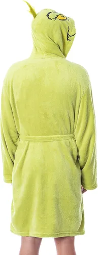 Vista 2 de Dr. Seuss Disfraz de personaje de The Grinch Who Stole Christmas para adulto