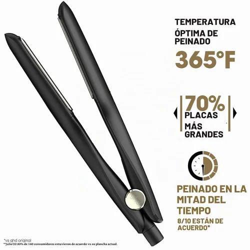 Vista 8 de ghd Max Styler Essentials Duo - Plancha plana Max (negro) con protector de cuerpo en aerosol de protección térmica para cabello (4 onzas líquidas)