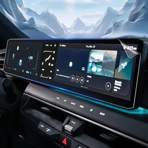 Vista 26 de YEE PIN Protector de pantalla de vidrio templado HD de 8 pulgadas para Kia Forte 2019, 2020, 2021, 2022, protector de pantalla de 8 pulgadas