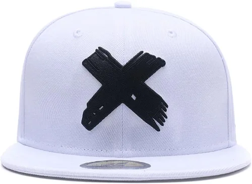 Vista 2 de Quanhaigou Unisex Snapback Hats Adjustable Embroidered Dad Hat Flat Bill Baseball Cap for Men Women
