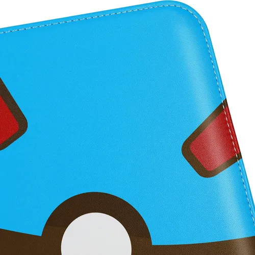 Vista 2 de Tcgames Carpeta para tarjetas de 9 bolsillos, 720 bolsillos con 40 mangas, color azul