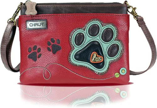 Vista 61 de CHALA Mini bandolera/bolso con correa convertible elegante, compacto, versátil
