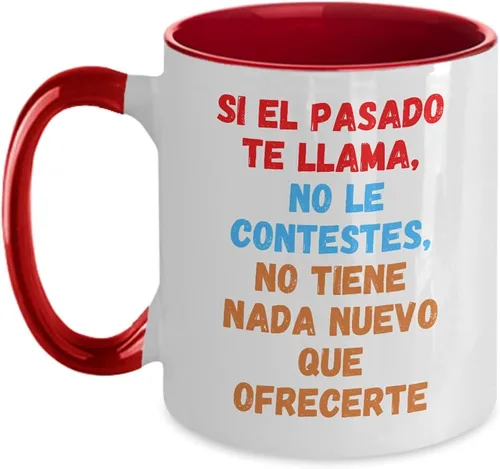 Vista 4 de Si el pasado te llama - Afirmaciones positivas en una taza de café