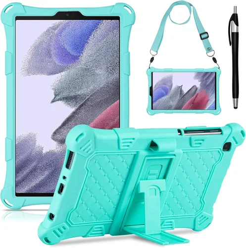 Vista 11 de DETUOSI Funda para Samsung Galaxy Tab A7 Lite 8.7" 2021, color negro