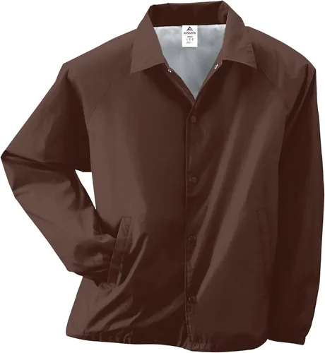 Vista 61 de Augusta Sportswear Chaqueta de entrenador de nailon para hombre/forrada
