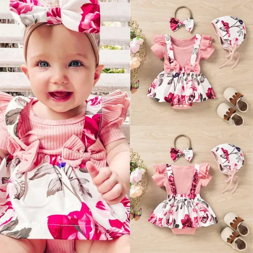 Vista 3 de Unutiylo Ropa prematura para niña recién nacida