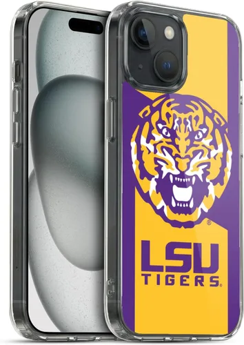 Vista 39 de Head Case Designs Funda de gel suave con licencia oficial de la Universidad Estatal de Louisiana LSU Camou compatible con Apple iPhone 7 Plus/iPhone