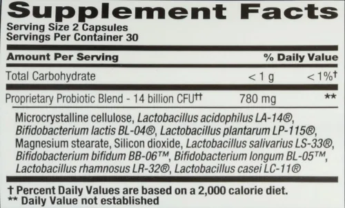 Vista 5 de Nutrition Now PB 8 Pro-Biotic Acidophilus For Life - sin gluten - 60 Cápsulas