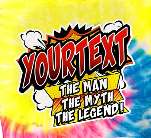 Vista 2 de Sudadera con capucha y pegatina unisex de The Man The Myth The Legend!
