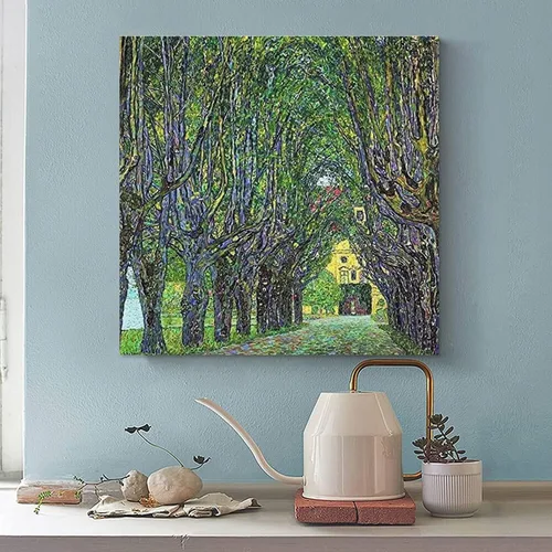 Vista 13 de Gustav Klimt - Pintura por números para adultos, pintura digital por números, kit de pintura digital por números en lienzo