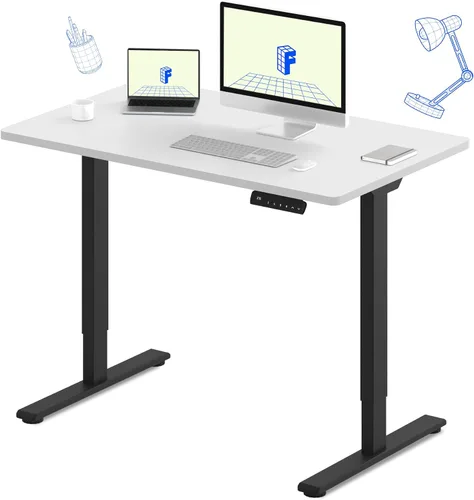Vista 35 de FLEXISPOT Escritorio eléctrico de pie E3 con motor doble, 48 x 24