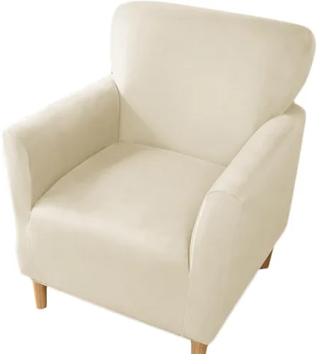 Vista 23 de XMAYODS Funda elástica para silla de club, fundas para silla de bañera, funda suave para sillón, protector de muebles extraíble, funda para silla