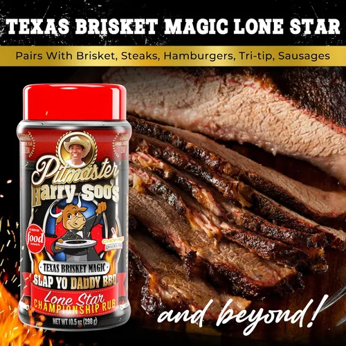 Vista 3 de Slap Yo Daddy BBQ Brisket Paquete de competición 12oz