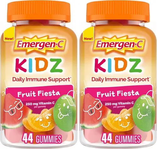 Vista 16 de Emergen-C Kidz - Suplementos dietéticos diarios de apoyo inmunológico, gomitas saborizadas con vitamina C y vitaminas B para apoyo inmunológico