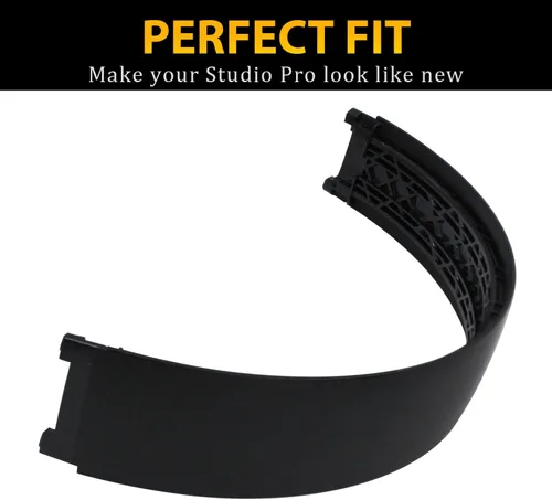 Vista 5 de Studio Pro - Kit de reparación de repuesto de diadema para auriculares inalámbricos Beats Studio Pro, materiales compuestos, duradero y resistente a