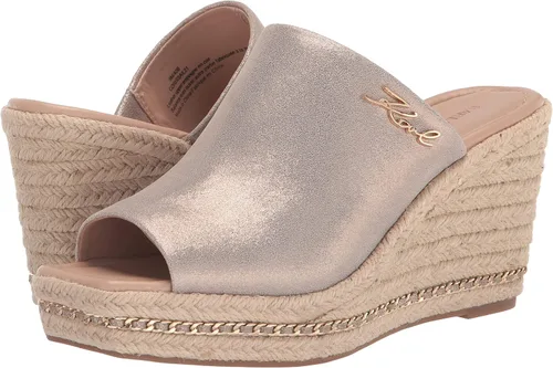 Vista 7 de Karl Lagerfeld Paris Sandalias de cuña Corissa sin cordones para mujer