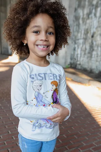 Vista 4 de Disney Frozen Princess Anna Elsa - Paquete de 3 camisetas para niñas pequeñas a niños grandes