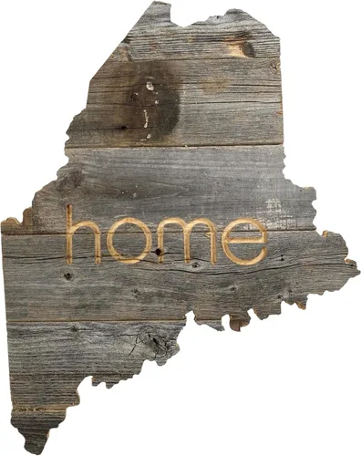 Vista 85 de Letrero de madera rústica de Alabama para casa de campo, decoración del hogar de pared estatal, es un gran regalo temático de AL para recién