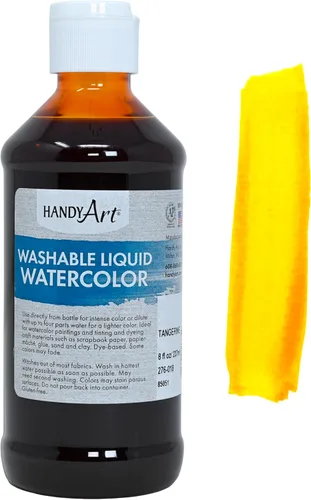 Vista 23 de Handy Art Acuarela líquida lavable de 8 onzas, azul