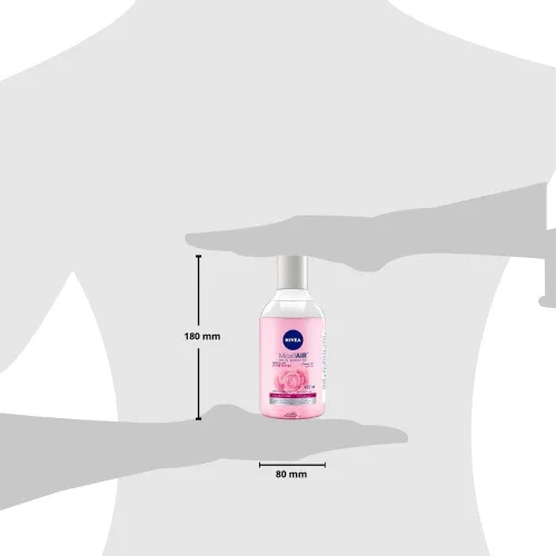 Vista 5 de NIVEA Agua limpiadora micelar, Skin Breathe Rose MicellAIR, 13.5 fl oz