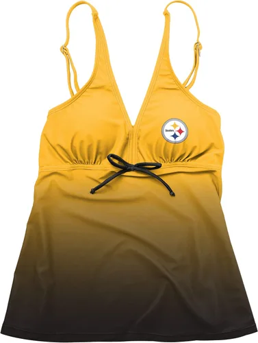 Vista 433 de FOCO Women's NFL Team Logo Ladies Bathing Swim Wear Suit