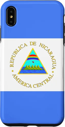 Vista 11 de Funda para iPhone 17 inspirada en el escudo de armas de Nicaragua