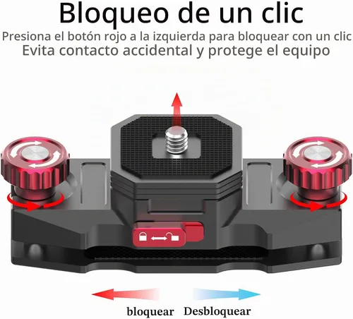 Vista 8 de Taisioner Clip de cámara con sistema de abrazadera de captura de liberación