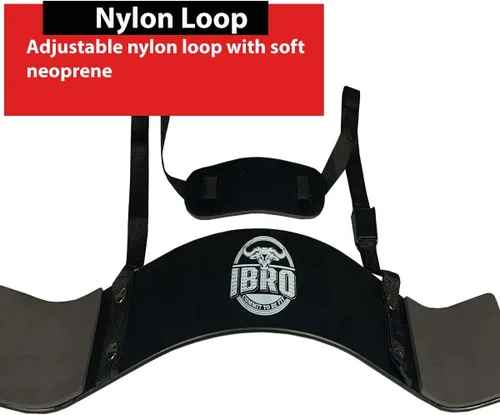 Vista 4 de IBRO Curl Bar Arm Blaster para bíceps tríceps antebrazos Rizos aisladores de predicador Fuerza muscular para culturismo gimnasio fitness