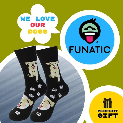 Vista 2 de FUNATIC Dog and Cat Novelty Socks - Perfect Pet Lover Gift - All Breeds