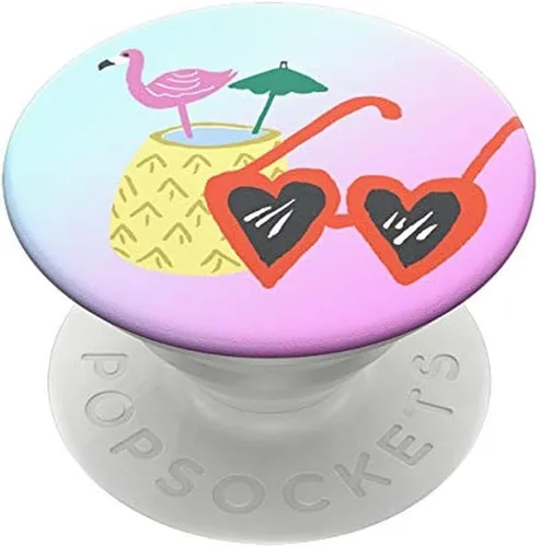 Vista 9 de PopSockets Agarre para Teléfono con Soporte Expandible, Agarre Adhesivo - Tropical Punch