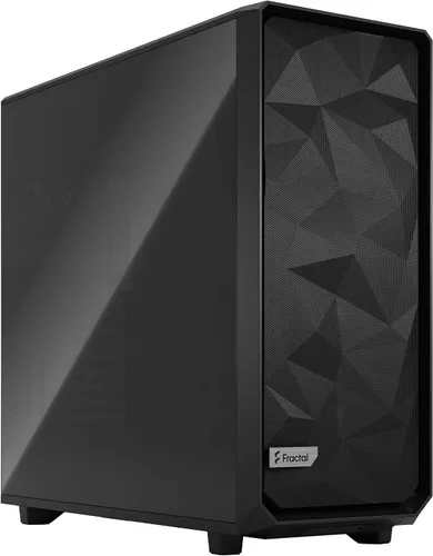 Vista 25 de Fractal Design Meshify 2 XL Negro ATX Flexible Luz Tintado de Cristal Templado Ventana Full Tower Computadora Luz TG negra